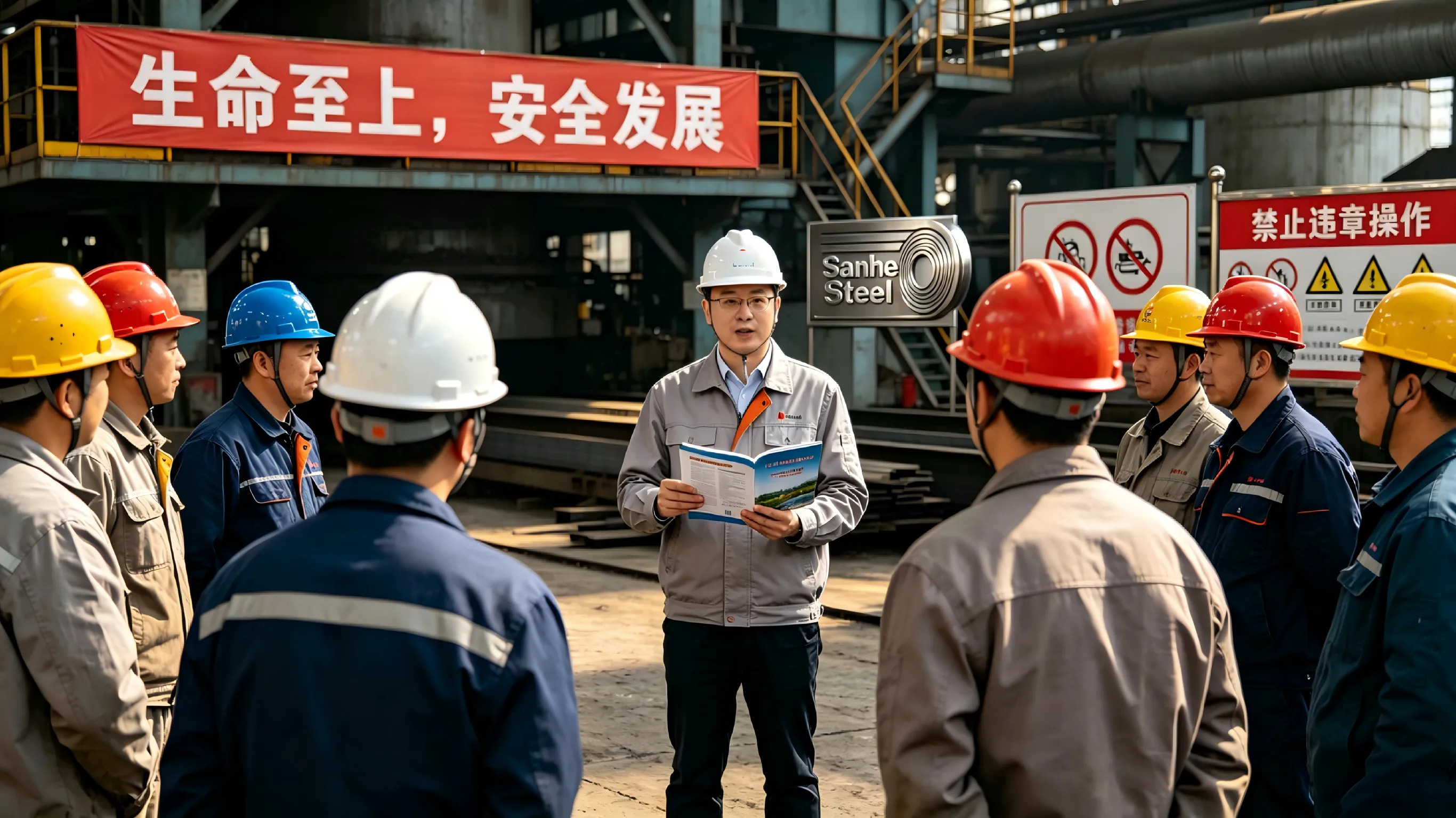 Tăng cường điểm mấu chốt của sản xuất an toàn và tăng cường công tác cải chính an toàn đặc biệt trong xưởng thép tấm và cuộn