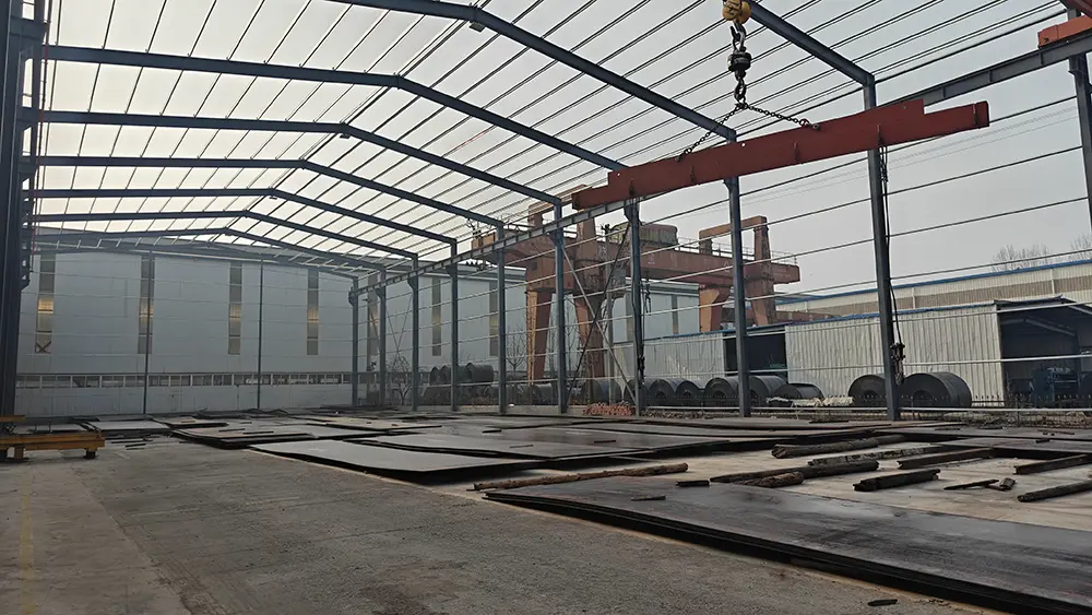 Hot rolled steel plate applications